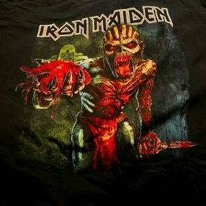 Iron Maiden Tour Shirt Book of Souls